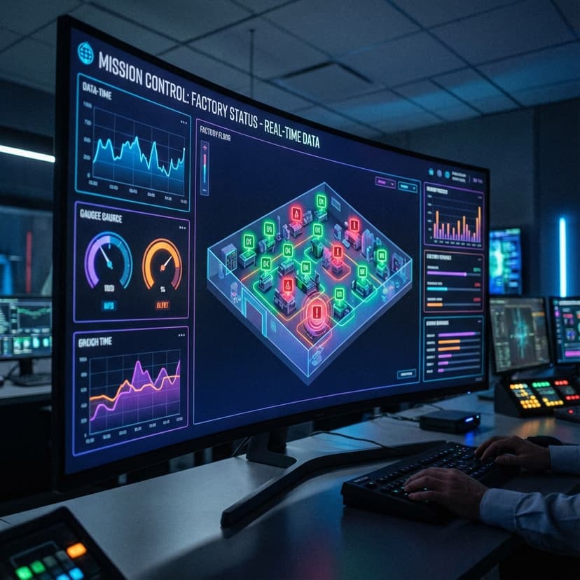 IoT-Driven Smart Factory View