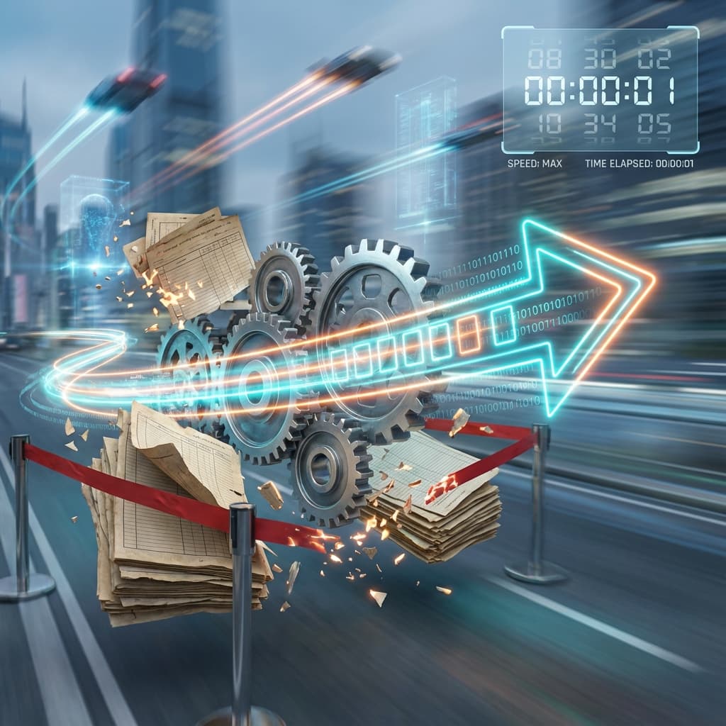 속도와 효율성의 시각화